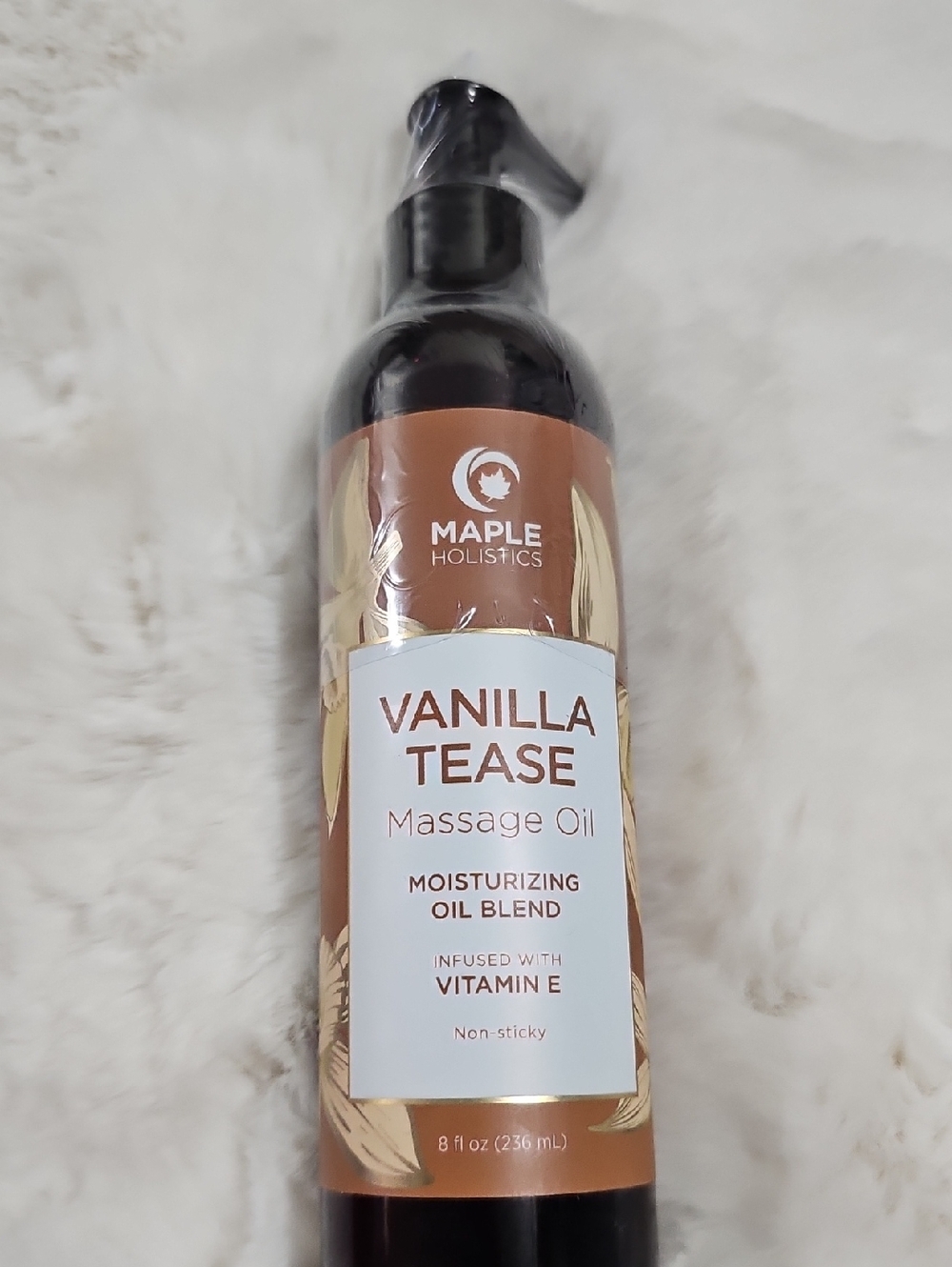 Cruelty-Free Vegan Massage Oil Bottle -